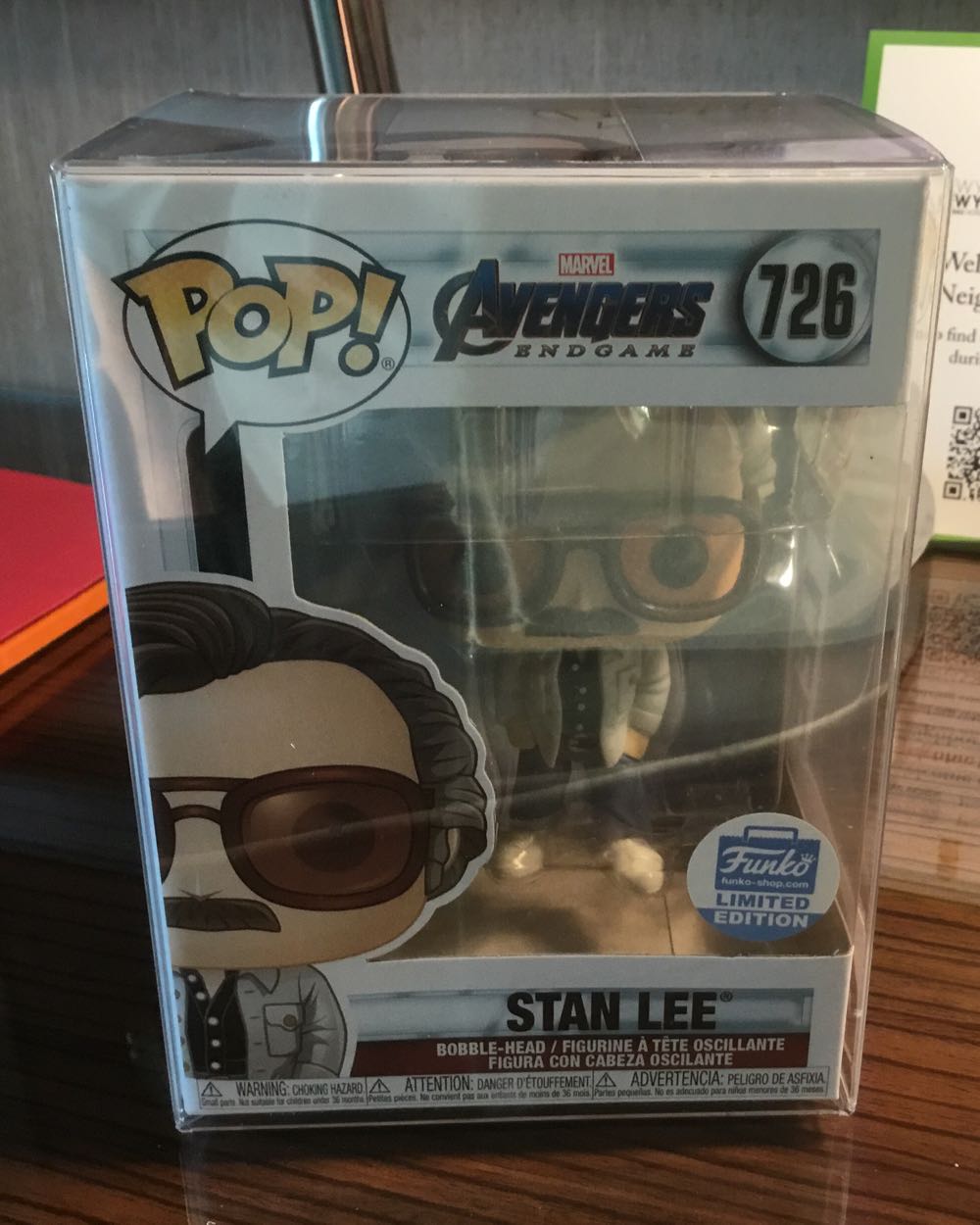 Stan Lee (Endgame) - Avengers: Endgame vinyl figure collectible [Barcode 889698542463] - Main Image 2