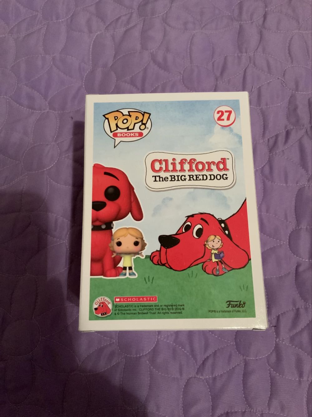 CLIFFORD THE BIG RED DOG: CLIFFORD WITH EMILY ELIZABETH  vinyl figure collectible [Barcode 889698513807] - Main Image 3