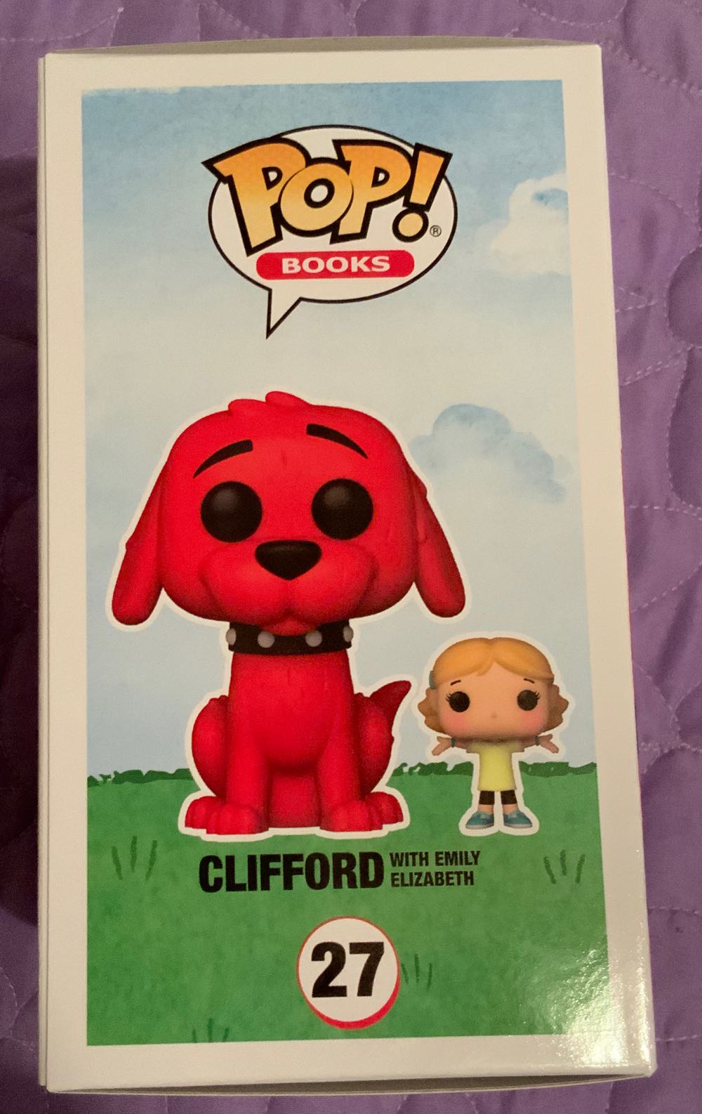 CLIFFORD THE BIG RED DOG: CLIFFORD WITH EMILY ELIZABETH  vinyl figure collectible [Barcode 889698513807] - Main Image 4