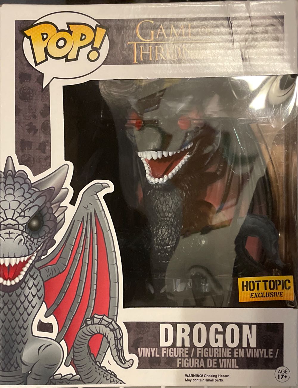 Drogon - Game of Thrones vinyl figure collectible [Barcode 10525208] - Main Image 4