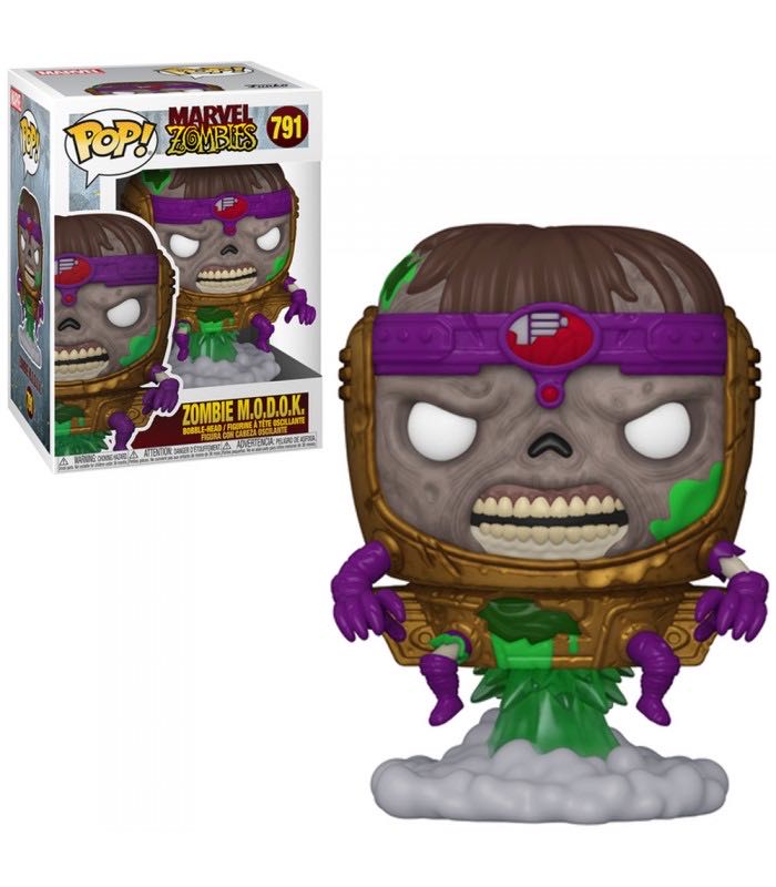 MARVEL ZOMBIES: ZOMBIE M.O.D.O.K. - What If...? vinyl figure collectible [Barcode 889698545594] - Main Image 2