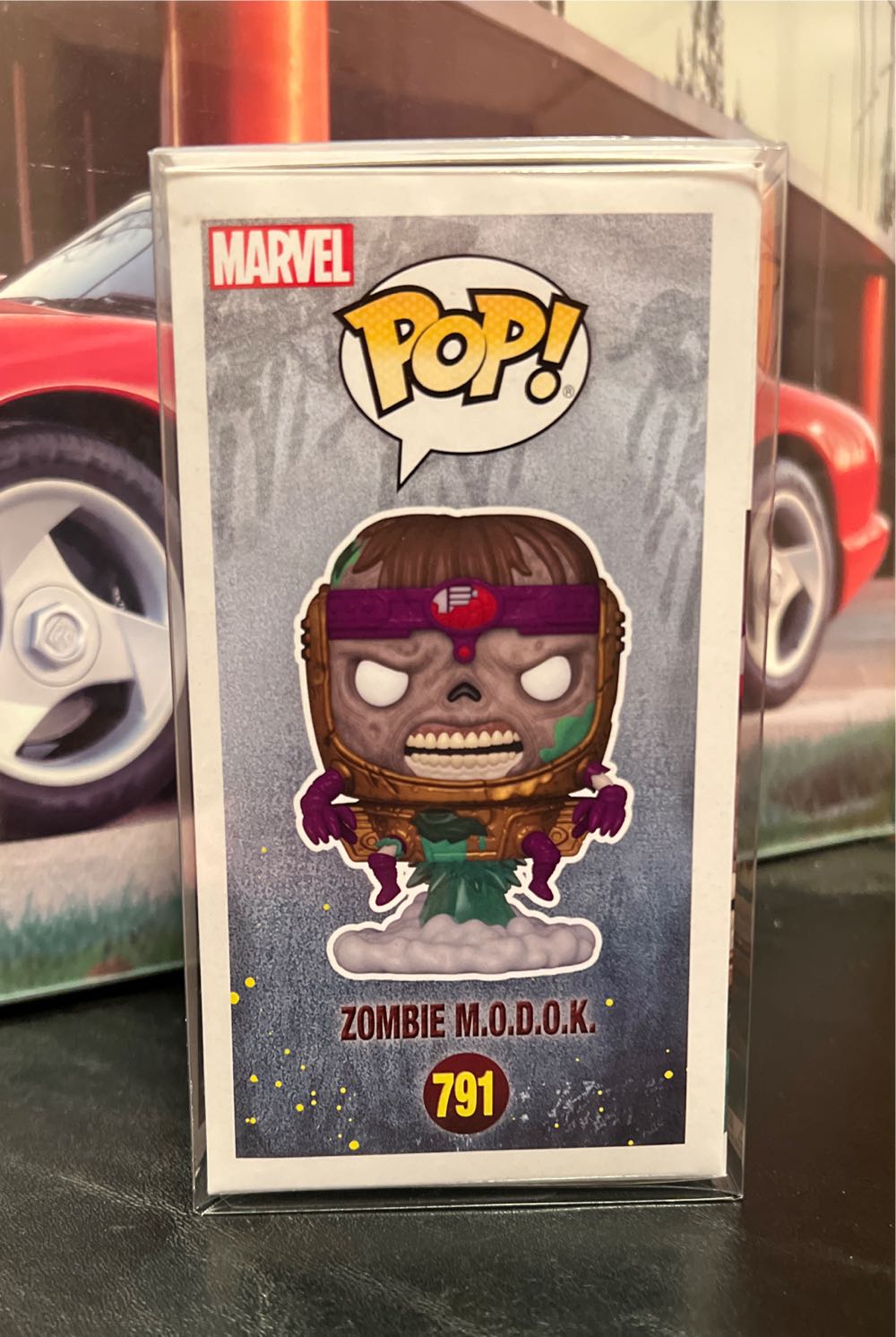 MARVEL ZOMBIES: ZOMBIE M.O.D.O.K. - What If...? vinyl figure collectible [Barcode 889698545594] - Main Image 4