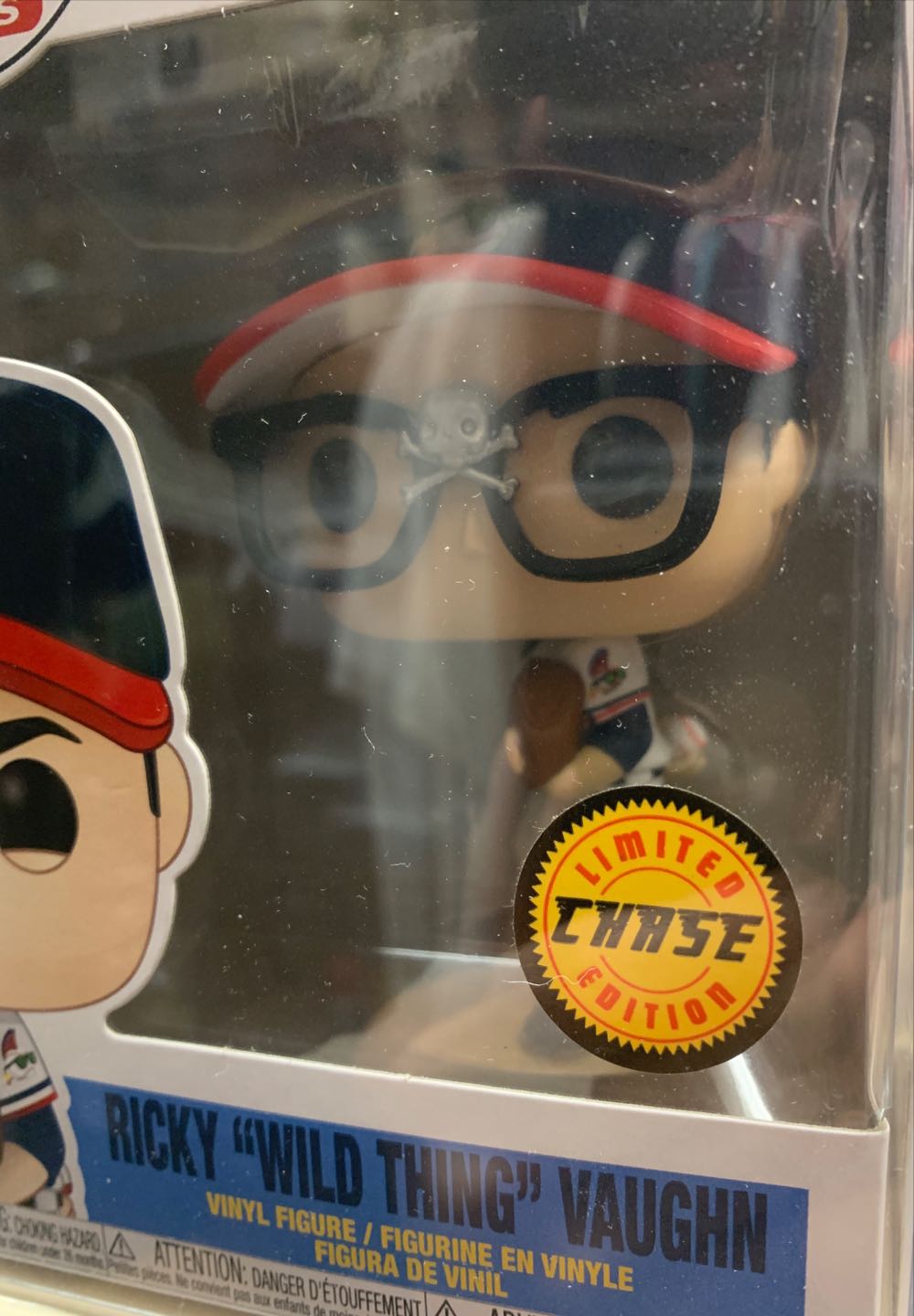 Ricky “Wild Thing” Vaughn $80 - Funko vinyl figure collectible [Barcode 889698453998] - Main Image 2