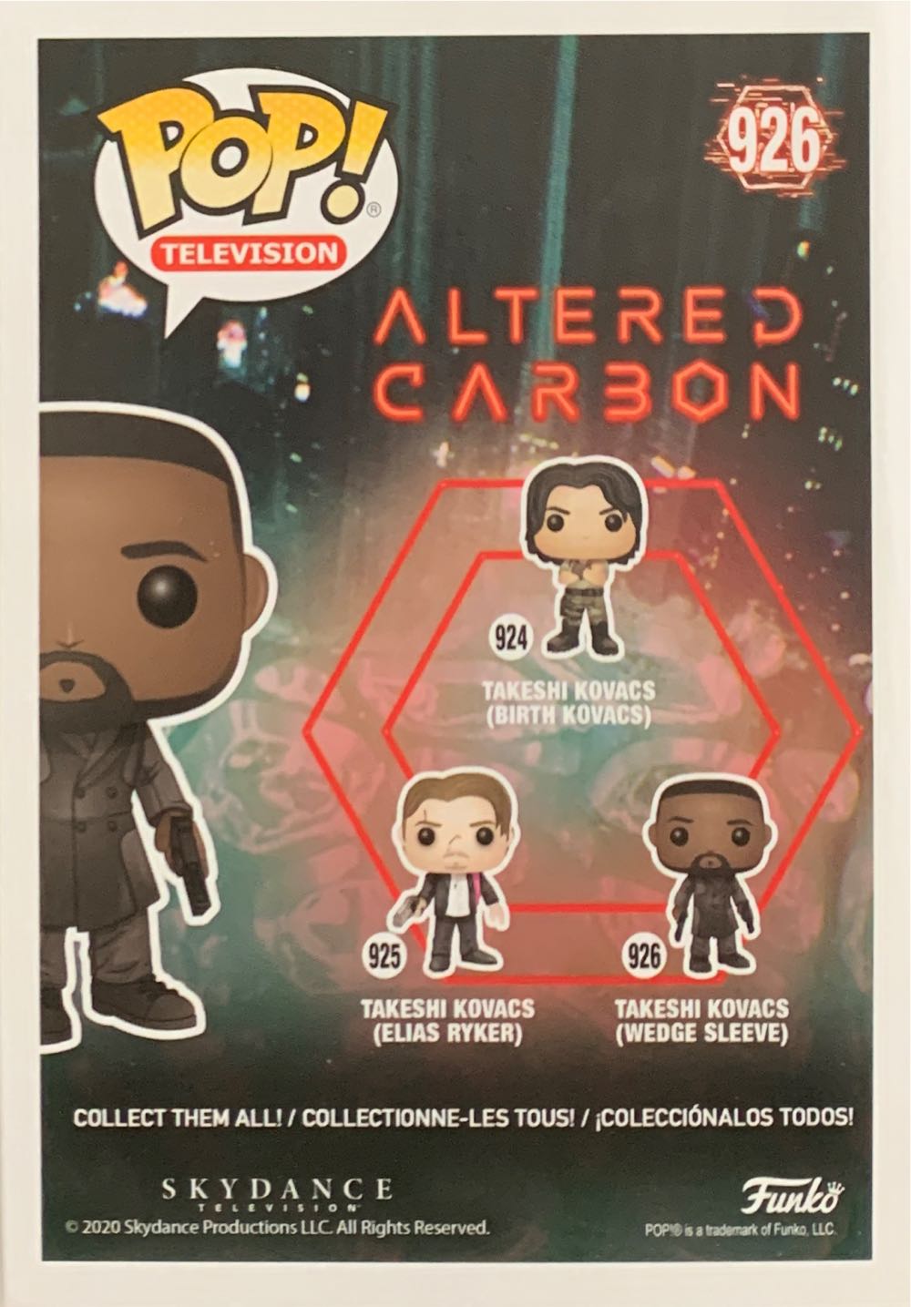 Takeshi Kovacs (Wedge Sleeve) - Altered Carbon vinyl figure collectible [Barcode 889698472326] - Main Image 3