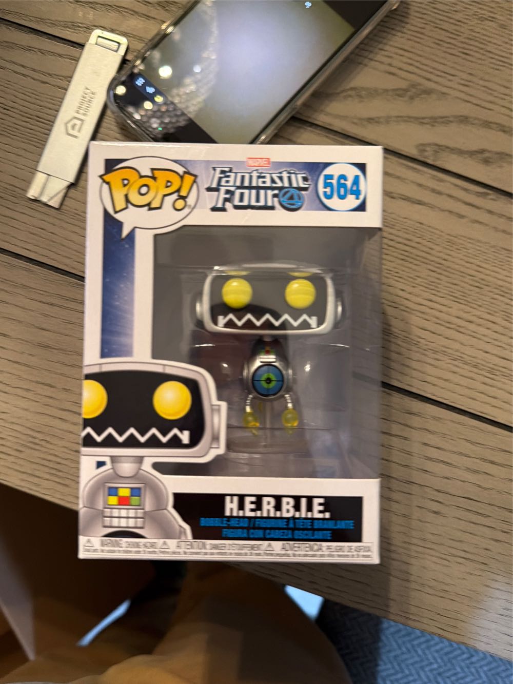 H.E.R.B.I.E. - Marvel Universe vinyl figure collectible [Barcode 889698449939] - Main Image 2