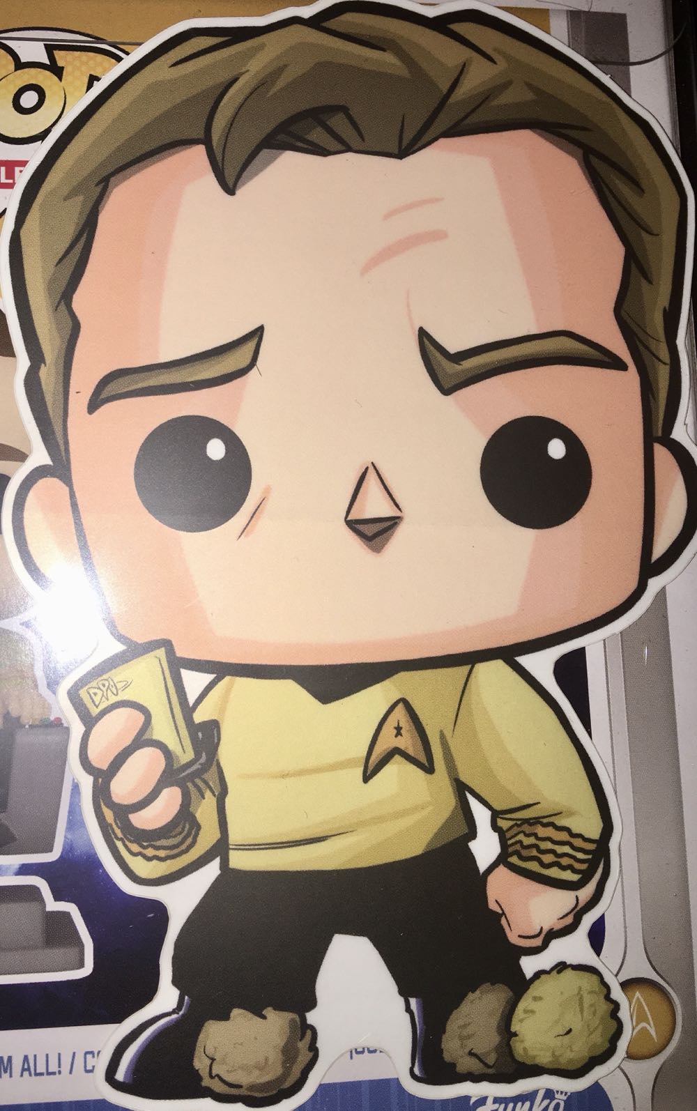 Captain Kirk - Star Trek vinyl figure collectible - Main Image 4