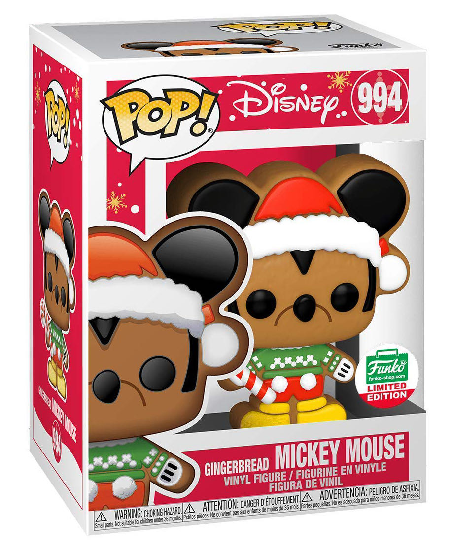 Mickey Mouse Gingerbread - Disney vinyl figure collectible [Barcode 889698527156] - Main Image 3