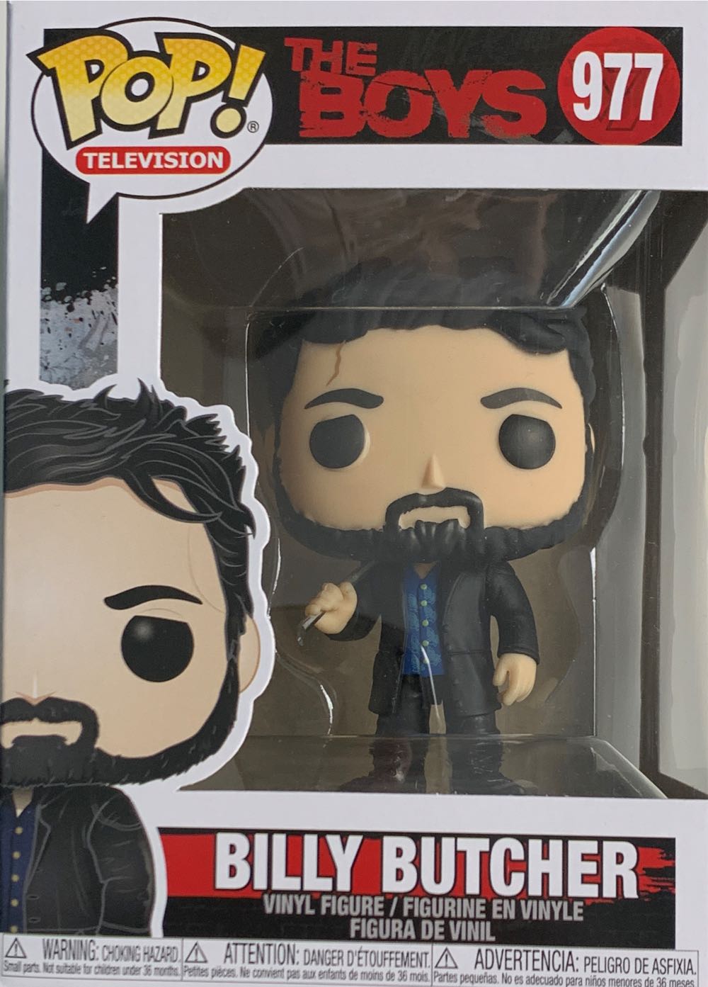 The Boys-Billy Butcher  vinyl figure collectible [Barcode 889698481960] - Main Image 2