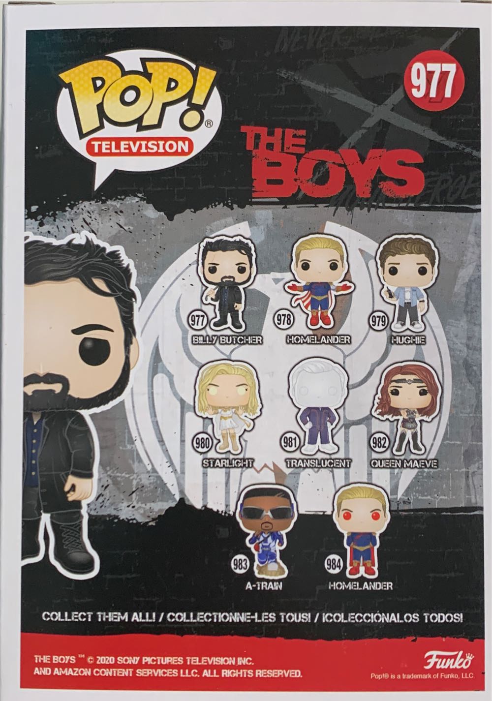 The Boys-Billy Butcher  vinyl figure collectible [Barcode 889698481960] - Main Image 3