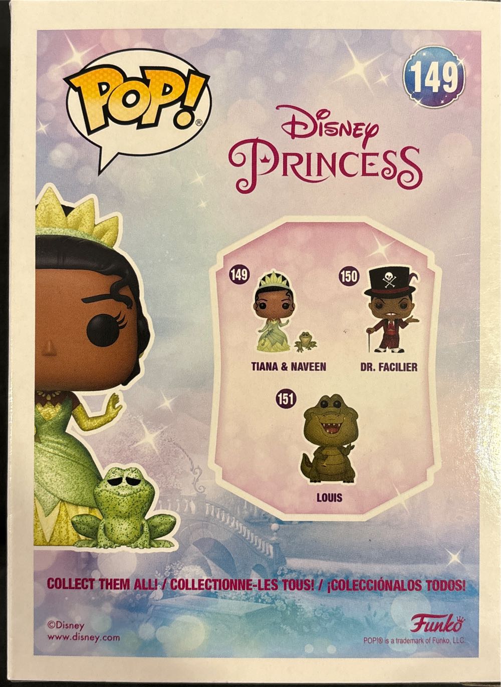 Princess Tiana & Naveen - Disney vinyl figure collectible [Barcode 889698546737] - Main Image 2