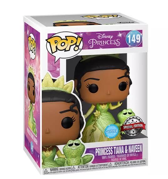 Princess Tiana & Naveen - Disney vinyl figure collectible [Barcode 889698546737] - Main Image 3