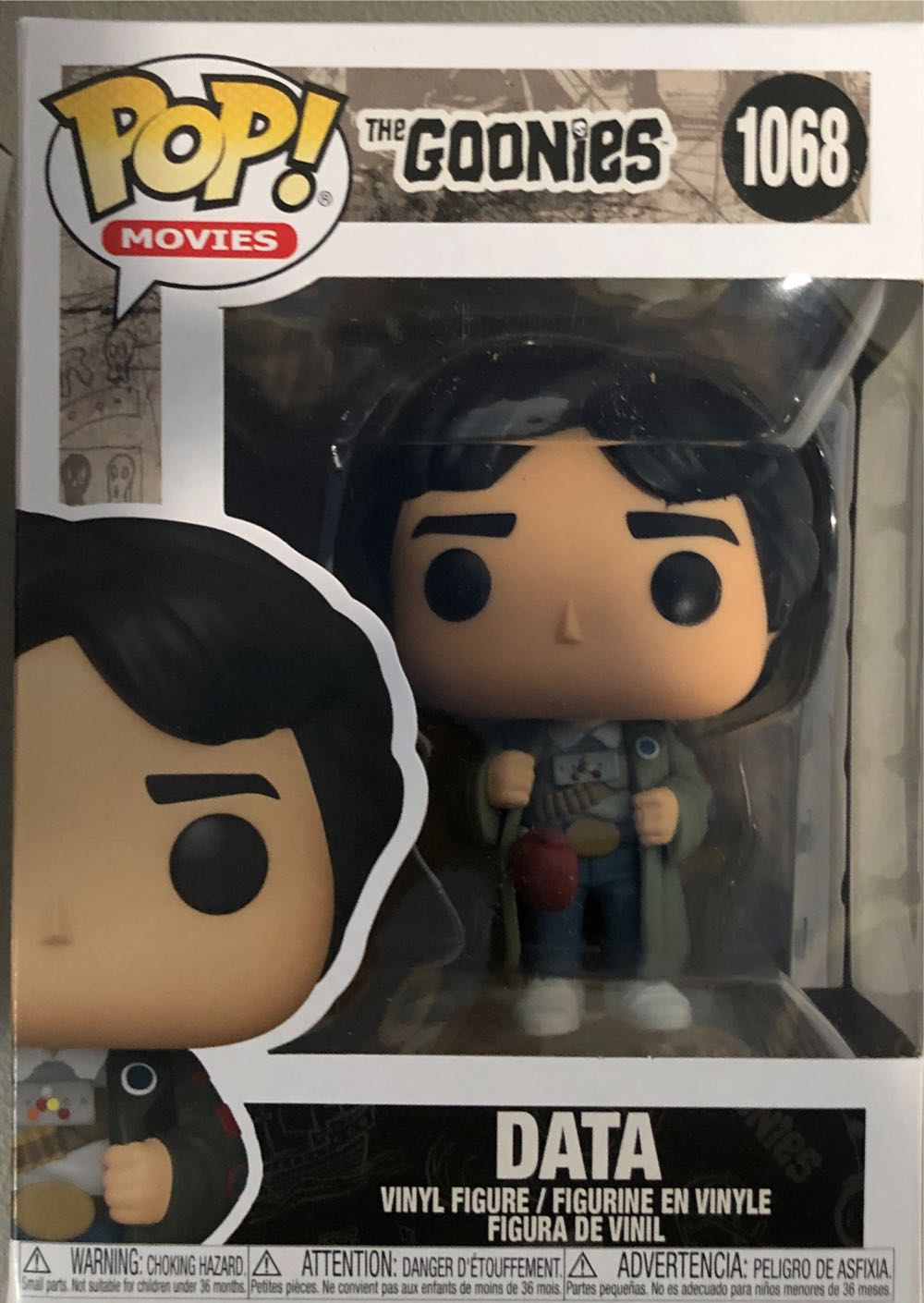 Data - The Goonies vinyl figure collectible [Barcode 889698515320] - Main Image 2