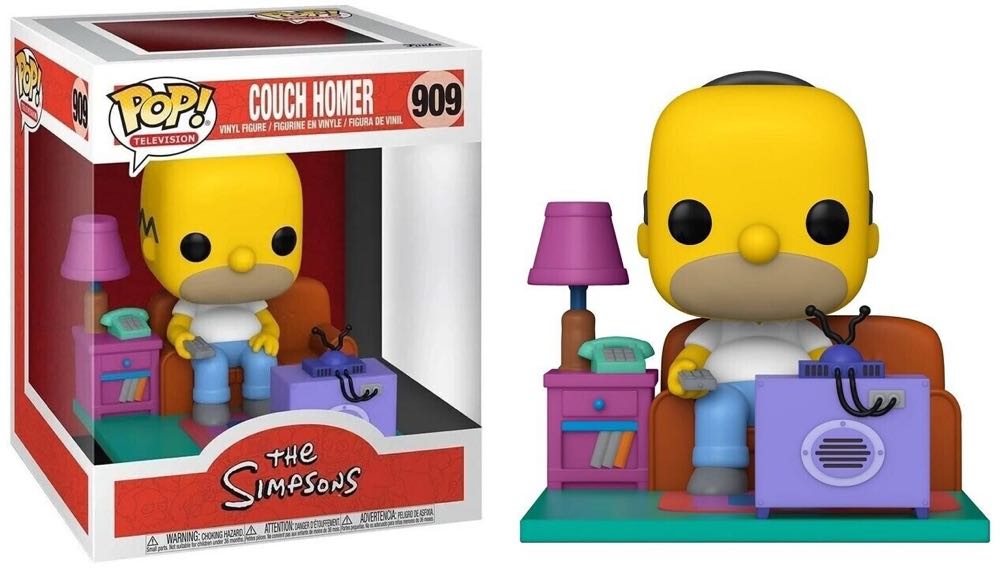 Couch Homer - The Simpsons vinyl figure collectible [Barcode 889698529457] - Main Image 2