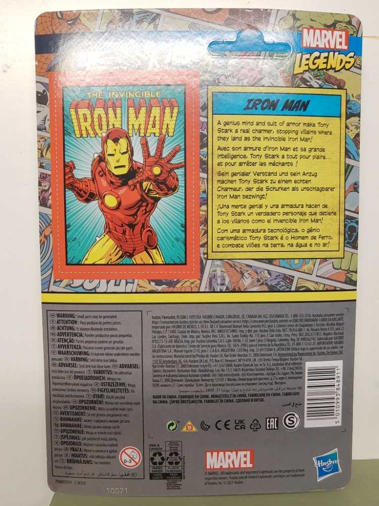 Marvel Legends - The Invincible Iron Man - Marvel Universe vinyl figure collectible [Barcode 5010993848911] - Main Image 2