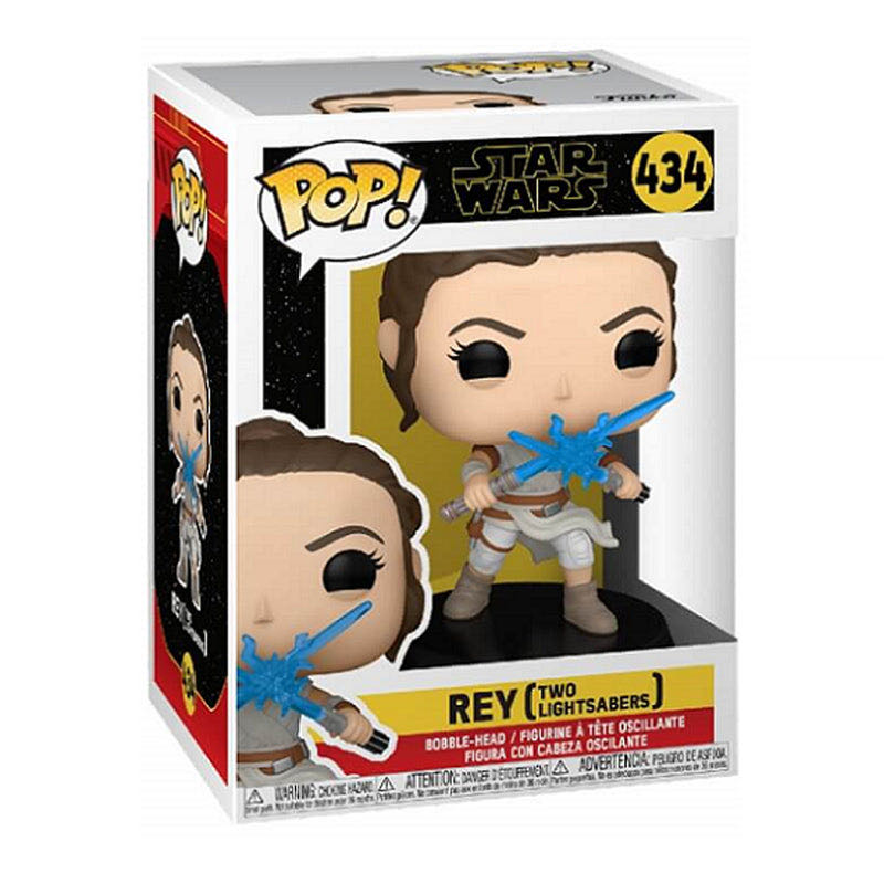 434 Rey (Two Lightsabers) - Star Wars vinyl figure collectible [Barcode 889698514842] - Main Image 2