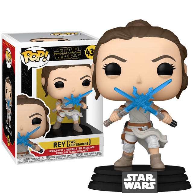 434 Rey (Two Lightsabers) - Star Wars vinyl figure collectible [Barcode 889698514842] - Main Image 3