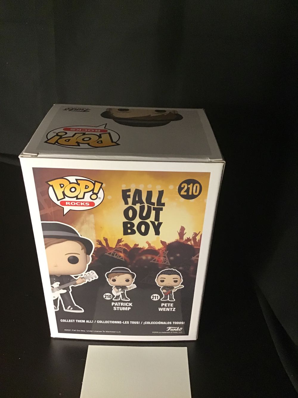 Patrick Stump - Fall Out Boy vinyl figure collectible [Barcode 889698530064] - Main Image 2