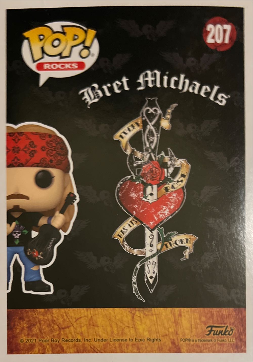 Rock : Bret Michaels - Bret Michaels vinyl figure collectible [Barcode 889698529297] - Main Image 3