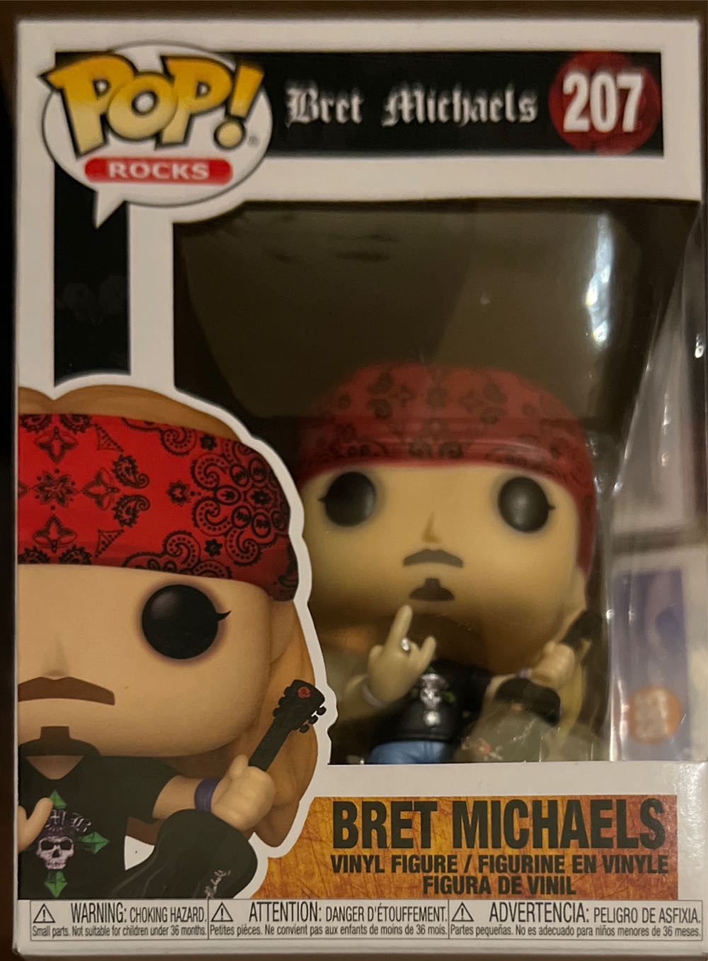 Rock : Bret Michaels - Bret Michaels vinyl figure collectible [Barcode 889698529297] - Main Image 4