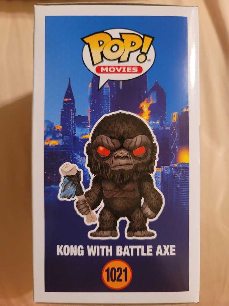 Godzilla vs King: Kong with Battle Axe (Flocked) - King Kong vinyl figure collectible [Barcode 889698556019] - Main Image 2
