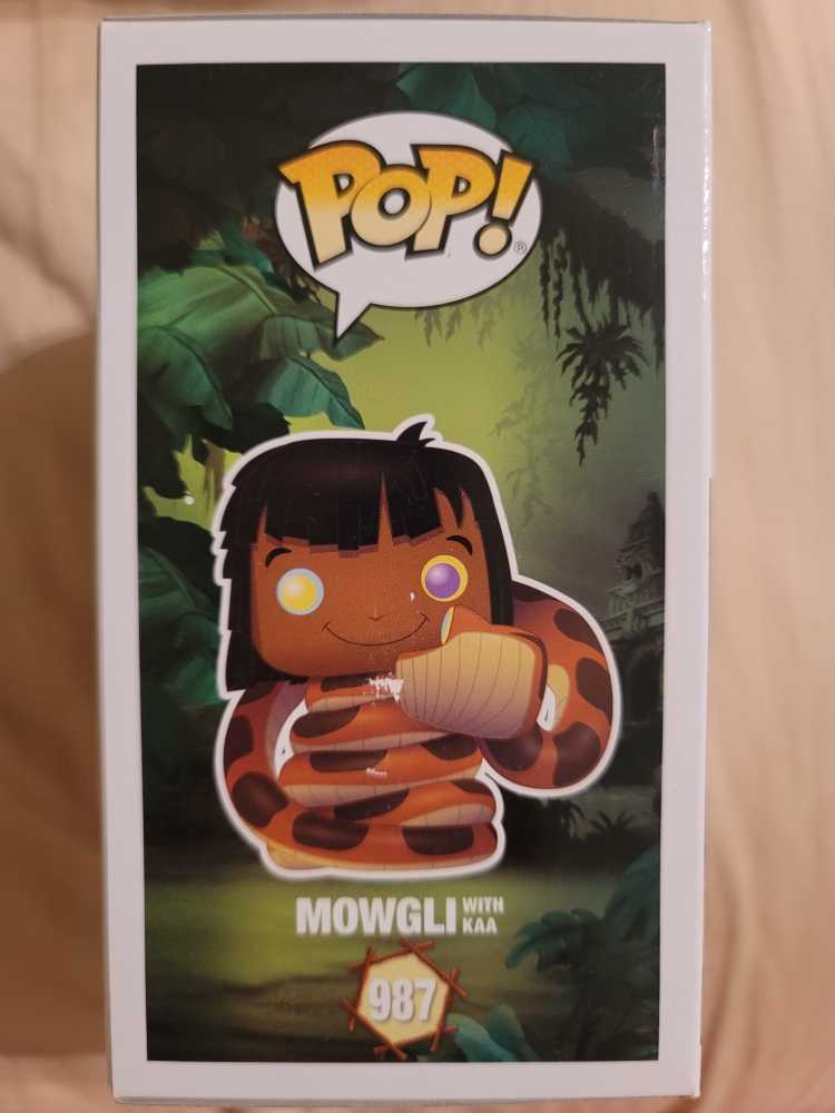 Mowgli with Kaa - The Jungle Book vinyl figure collectible [Barcode 889698514149] - Main Image 2