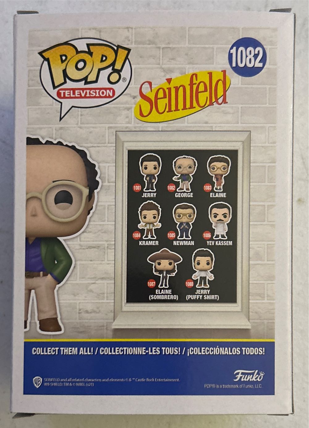 George - Seinfeld vinyl figure collectible [Barcode 889698539999] - Main Image 3