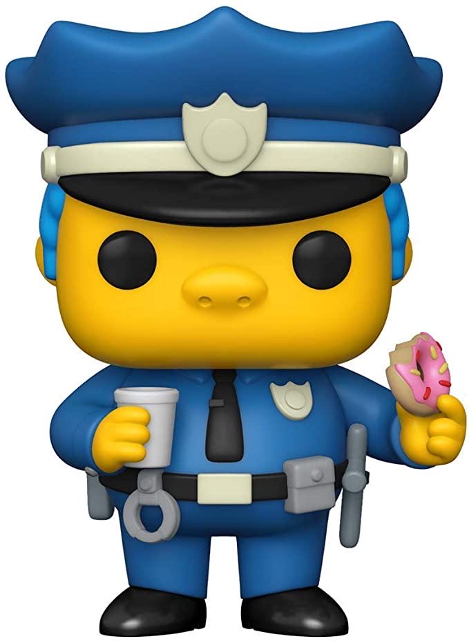 The Simpsons: Chief Wiggum - The Simpsons vinyl figure collectible [Barcode 889698529464] - Main Image 2