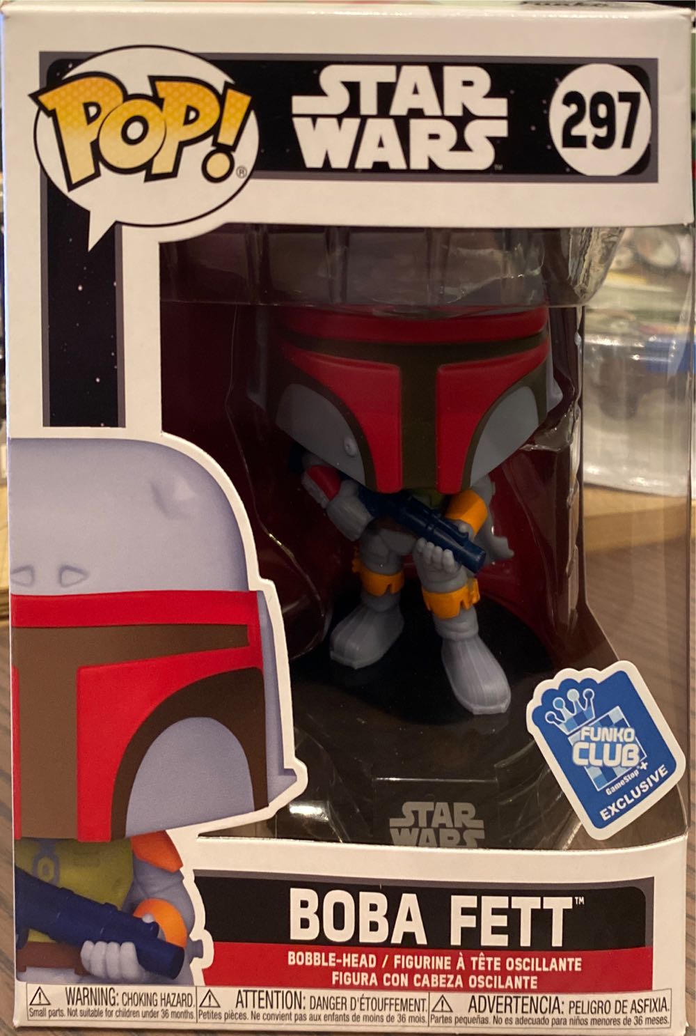 Boba Fett - Star Wars vinyl figure collectible [Barcode 889698558198] - Main Image 2