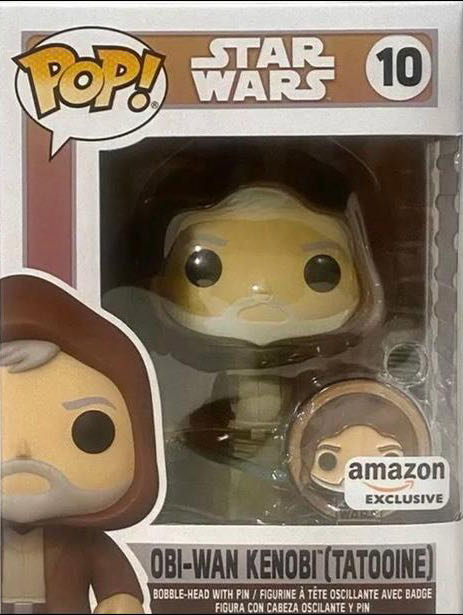 # 10 Obi-Wan Kenobi (Tatooine) - Star Wars vinyl figure collectible [Barcode 889698554947] - Main Image 2