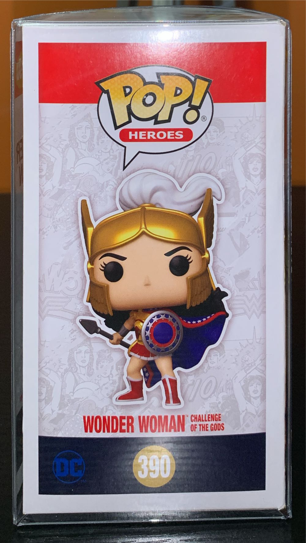 Wonder Woman (Challenge of the Gods) - DC Universe vinyl figure collectible [Barcode 889698549714] - Main Image 4