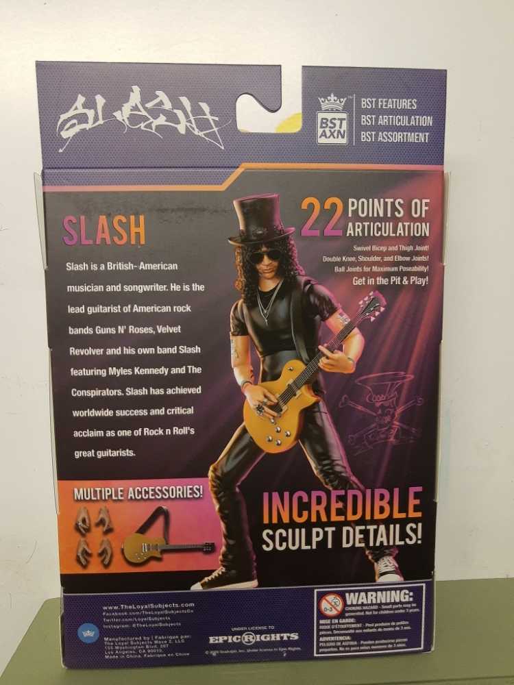 Guns N’ Roses - Slash  vinyl figure collectible [Barcode 855709008525] - Main Image 2
