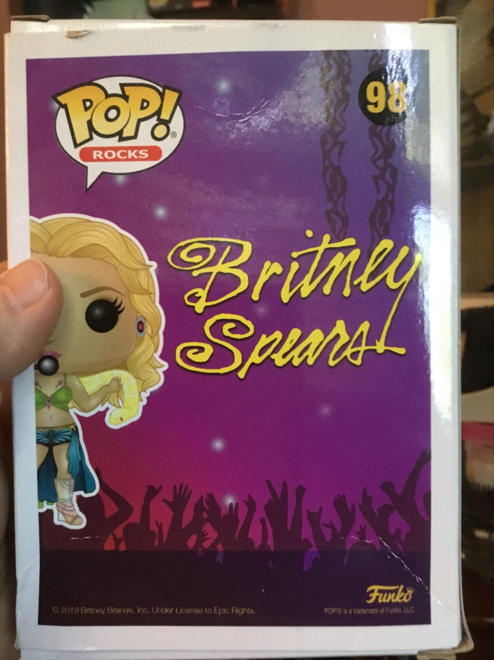 Britney Spears - Britney Spears vinyl figure collectible [Barcode 889698412056] - Main Image 3