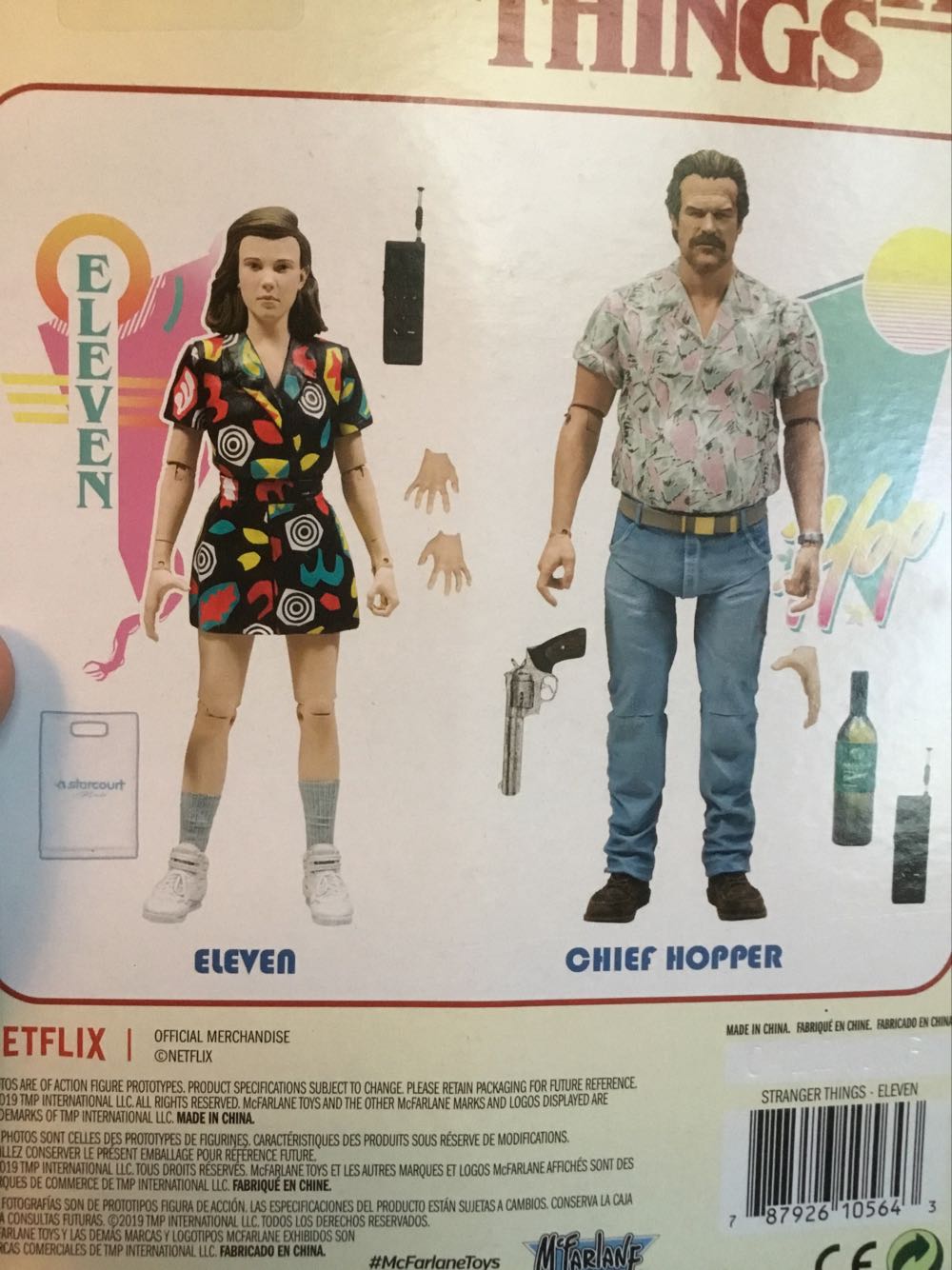 Mcfarlane Stranger Things Series 4 7 Inch Eleven Action Figure - Stranger Things vinyl figure collectible [Barcode 787926105643] - Main Image 3