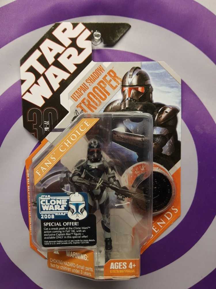 Star Wars Saga Legends - Utapau Shadow Trooper - Star Wars vinyl figure collectible [Barcode 653569323211] - Main Image 1