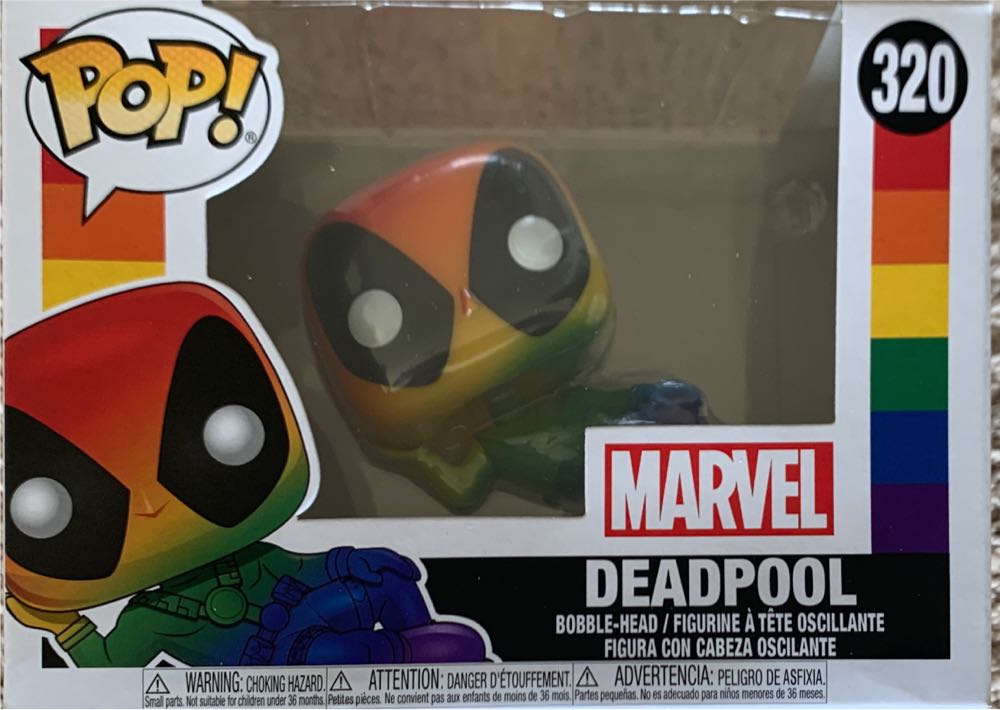 Deadpool Pride - Deadpool vinyl figure collectible [Barcode 889698569798] - Main Image 2
