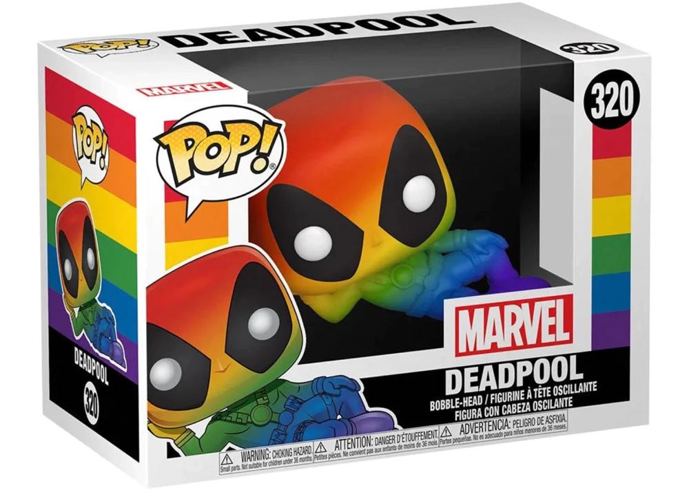 Deadpool Pride - Deadpool vinyl figure collectible [Barcode 889698569798] - Main Image 4