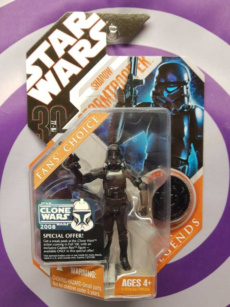 Star Wars Saga Legends - Shadow Stormtrooper - Star Wars vinyl figure collectible [Barcode 653569323204] - Main Image 1
