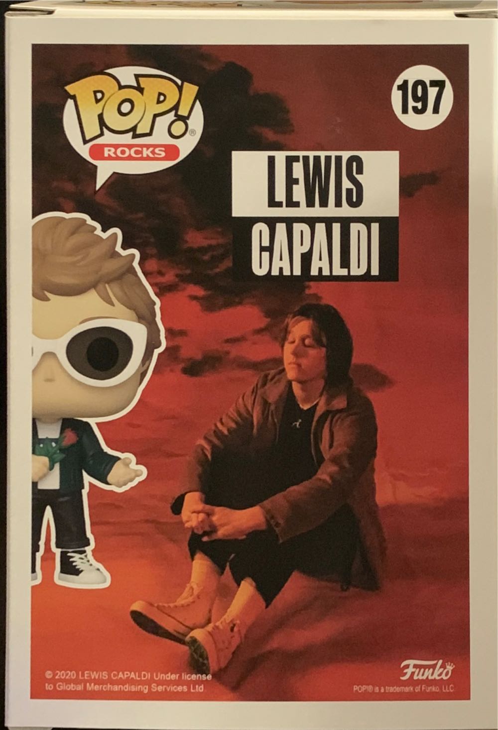 Lewis Capaldi - Lewis Capaldi vinyl figure collectible [Barcode 889698529389] - Main Image 2