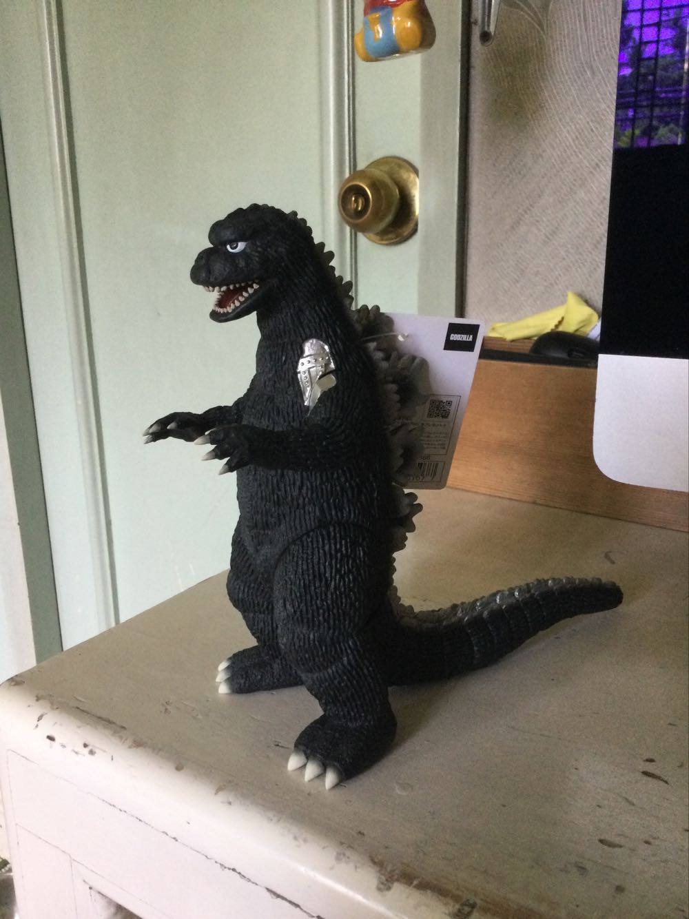 MechaGodzilla ( Kaiju Bangaichi ) ( MechaGodzilla Project/ 1974) ( Bandai ) - Godzilla vinyl figure collectible [Barcode 889698551724] - Main Image 2