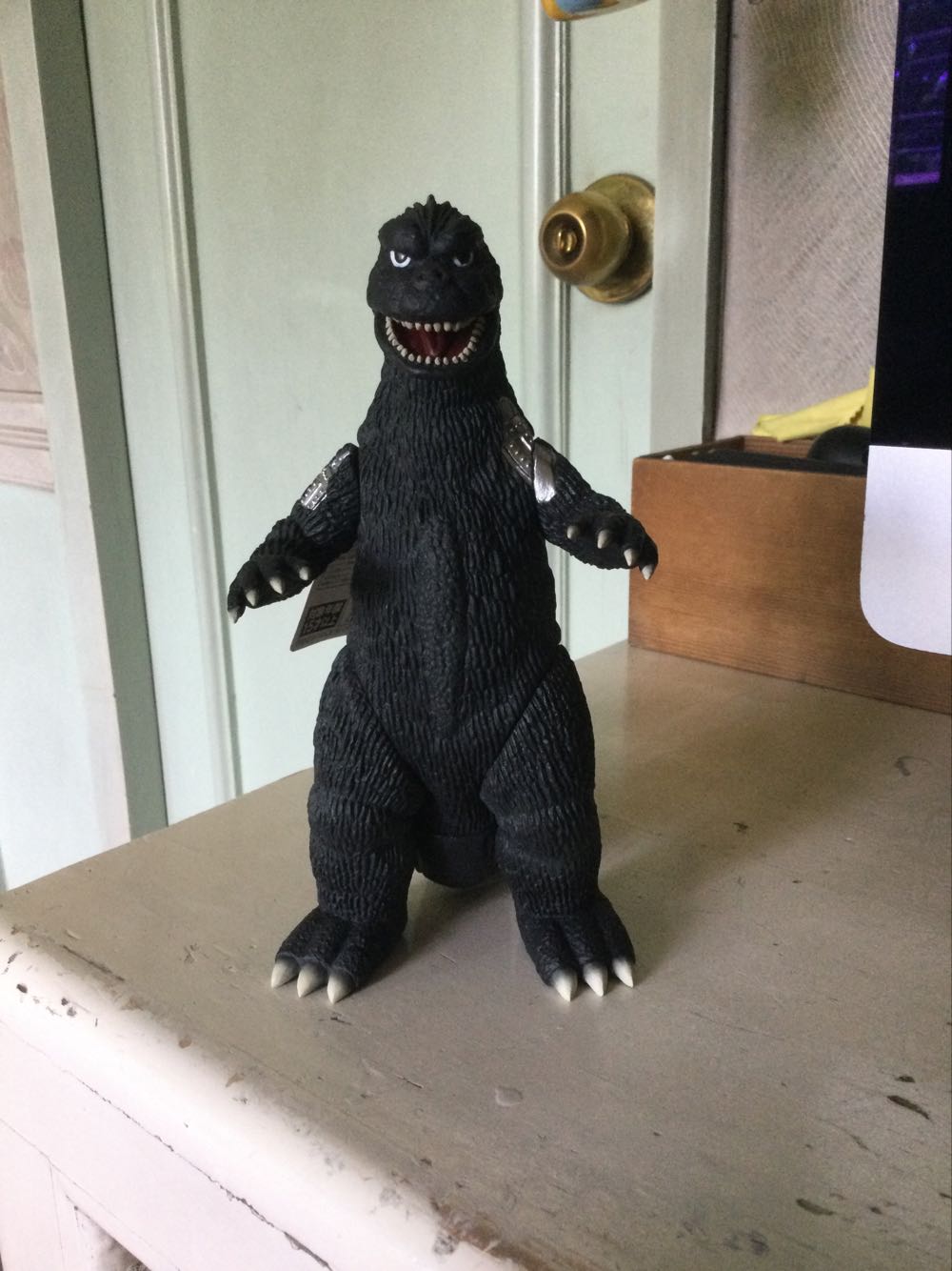 MechaGodzilla ( Kaiju Bangaichi ) ( MechaGodzilla Project/ 1974) ( Bandai ) - Godzilla vinyl figure collectible [Barcode 889698551724] - Main Image 3