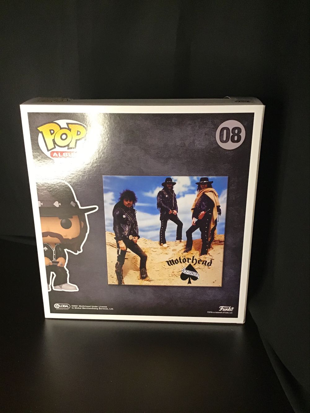 Ace Of Spades (Motörhead) - Musicians vinyl figure collectible [Barcode 889698530828] - Main Image 2
