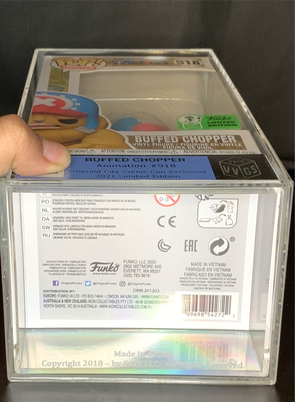 Buffed Chopper - One Piece vinyl figure collectible [Barcode 889698542722] - Main Image 3