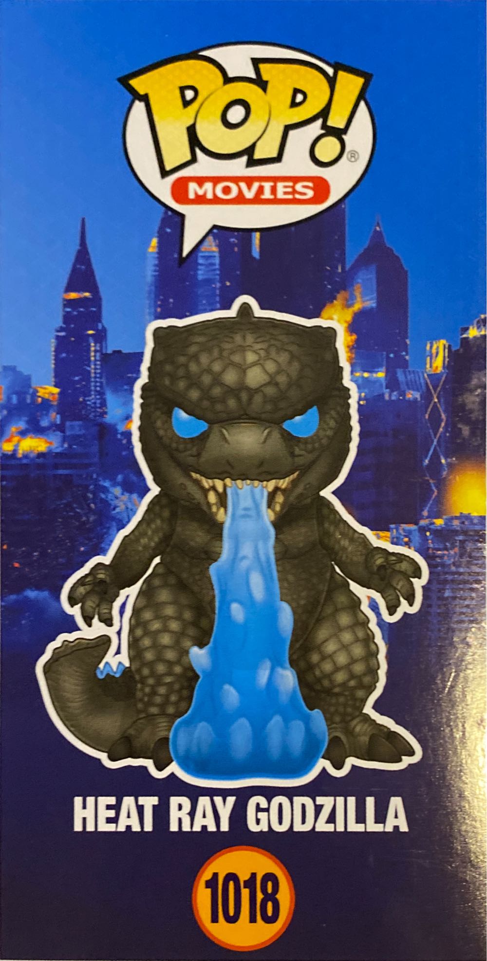 Godzilla: Heat Ray Godzilla, #1018 - Godzilla vinyl figure collectible [Barcode 889698509558] - Main Image 3