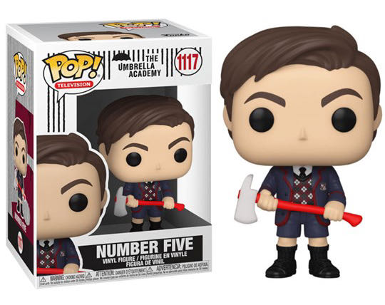 Number Five  - Umbrella Academy vinyl figure collectible [Barcode 889698550710] - Main Image 2