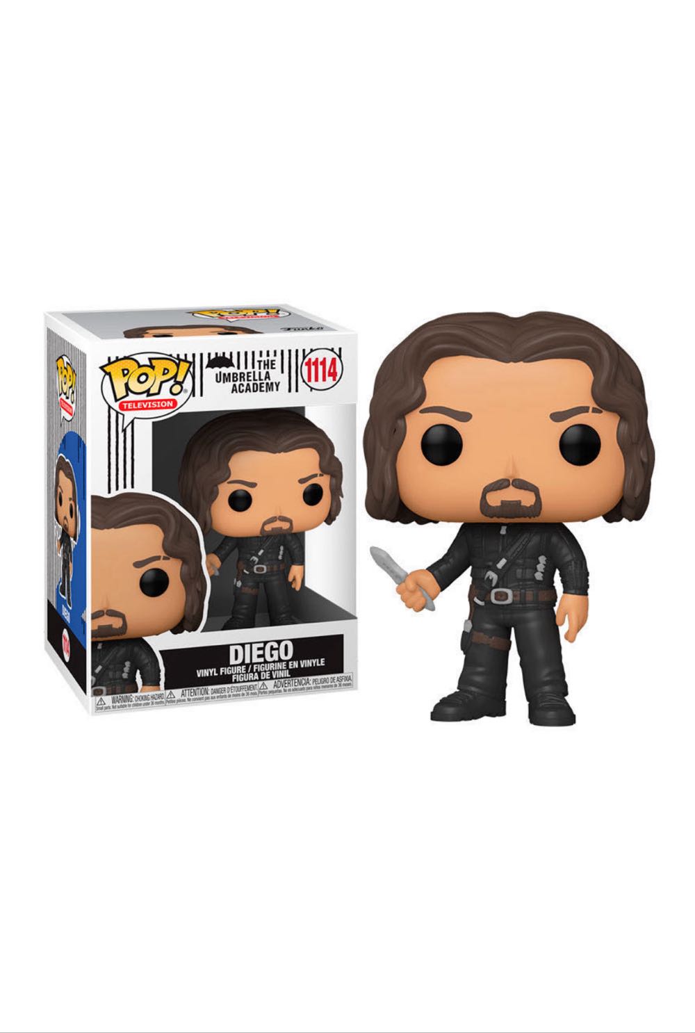 Diego - Umbrella Academy vinyl figure collectible [Barcode 889698550680] - Main Image 4