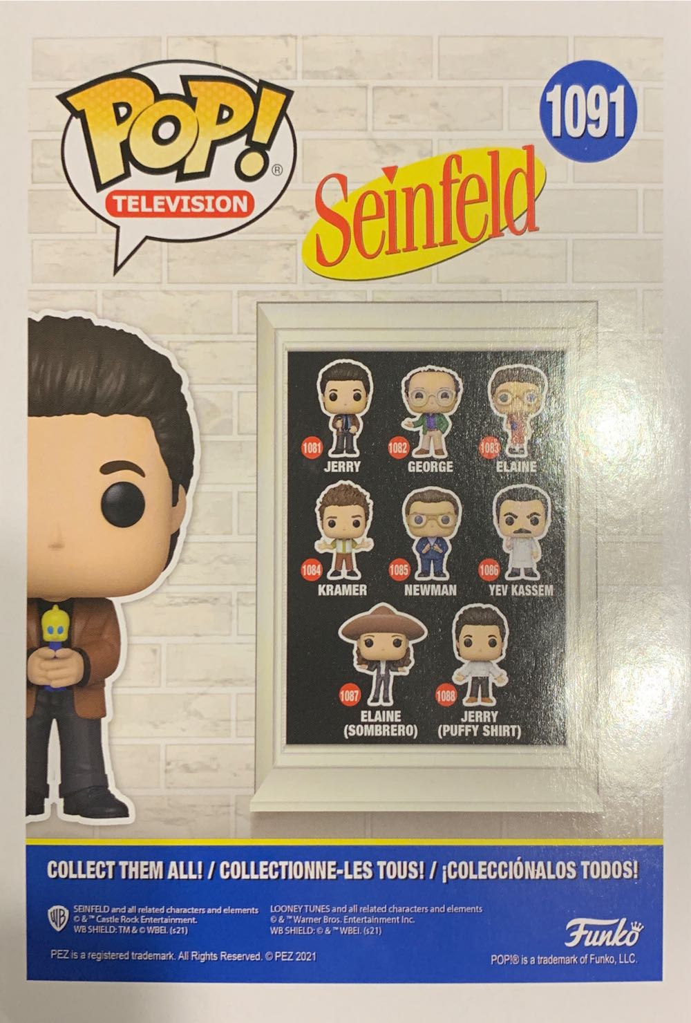 Jerry (With Pez) 12€ - Seinfeld vinyl figure collectible [Barcode 889698546812] - Main Image 2