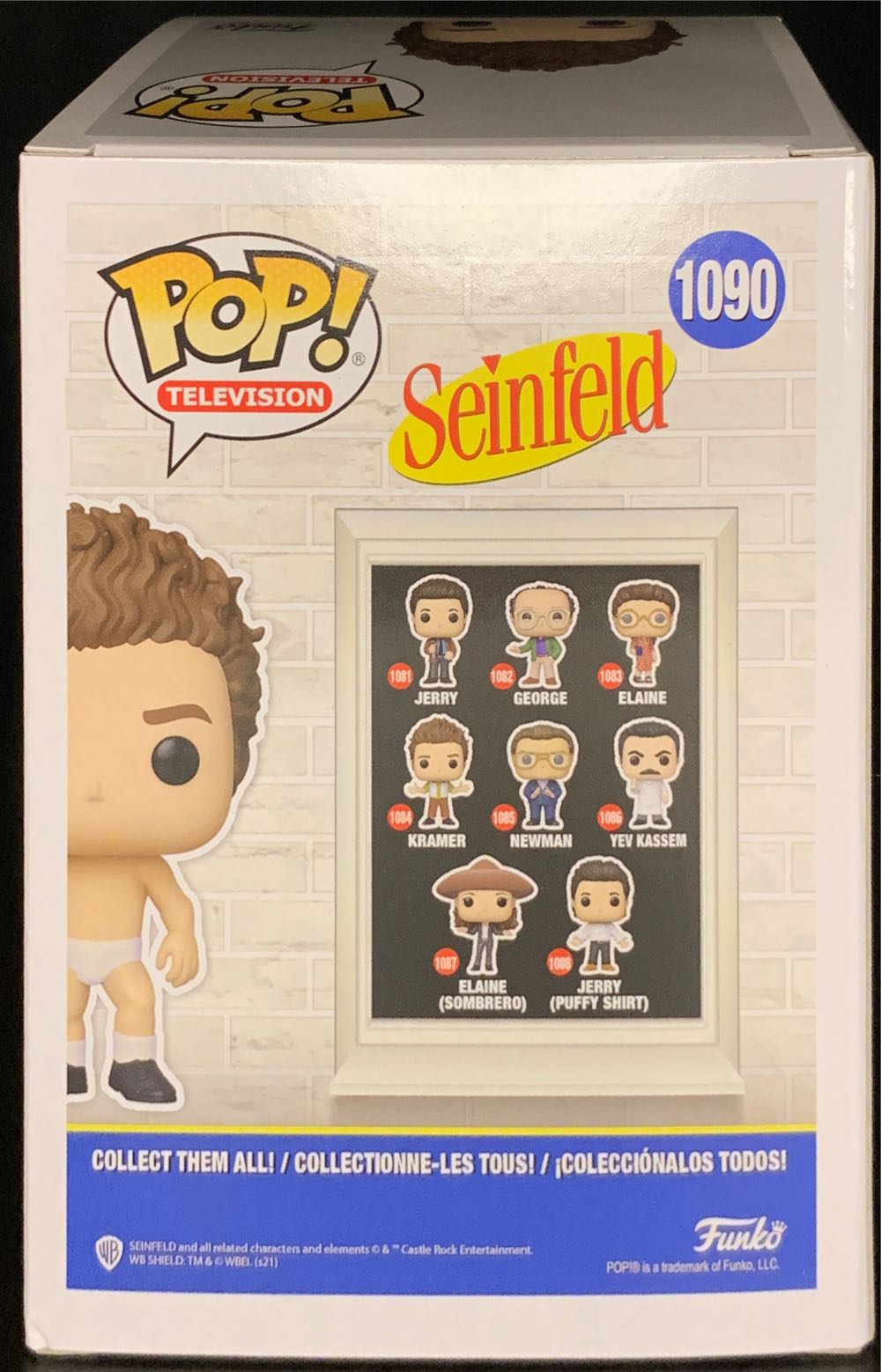 Kramer (Underwear) 12€ - Seinfeld vinyl figure collectible [Barcode 889698546836] - Main Image 2