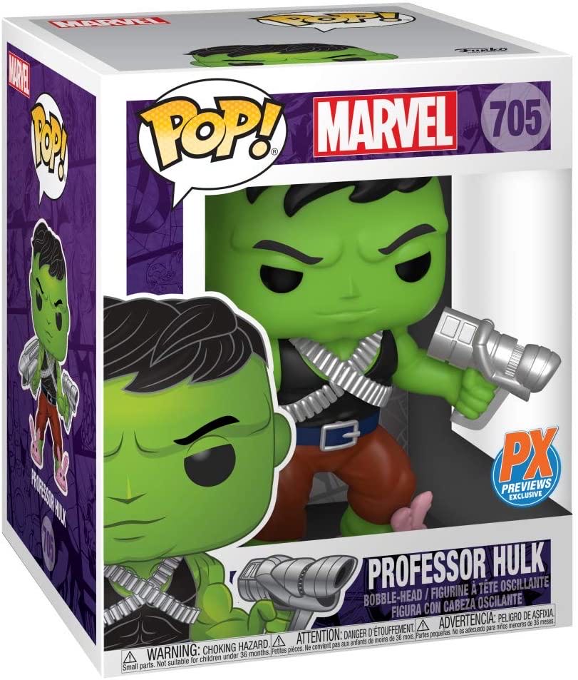 Pop! Marvel Super Heroes: Professor Hulk 6” Deluxe Vinyl Figure - Marvel Universe vinyl figure collectible [Barcode 889698517225] - Main Image 4