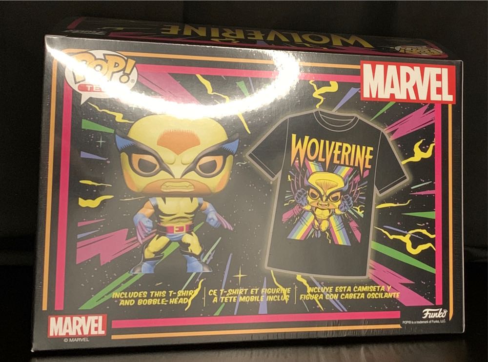 Funko Pop! & Tee Collectors Box Marvel: X Men Wolverine ...  vinyl figure collectible [Barcode 889698574655] - Main Image 2