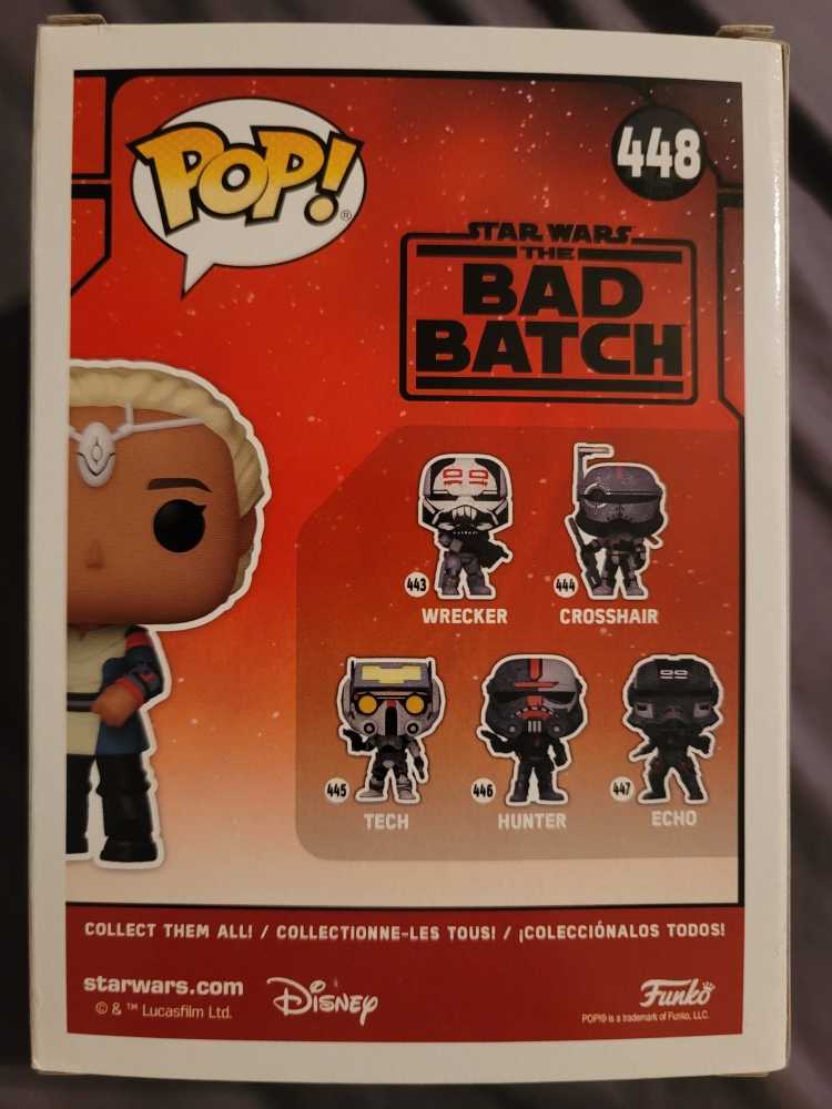 Omega - Star Wars: Bad Batch vinyl figure collectible [Barcode 889698555050] - Main Image 3